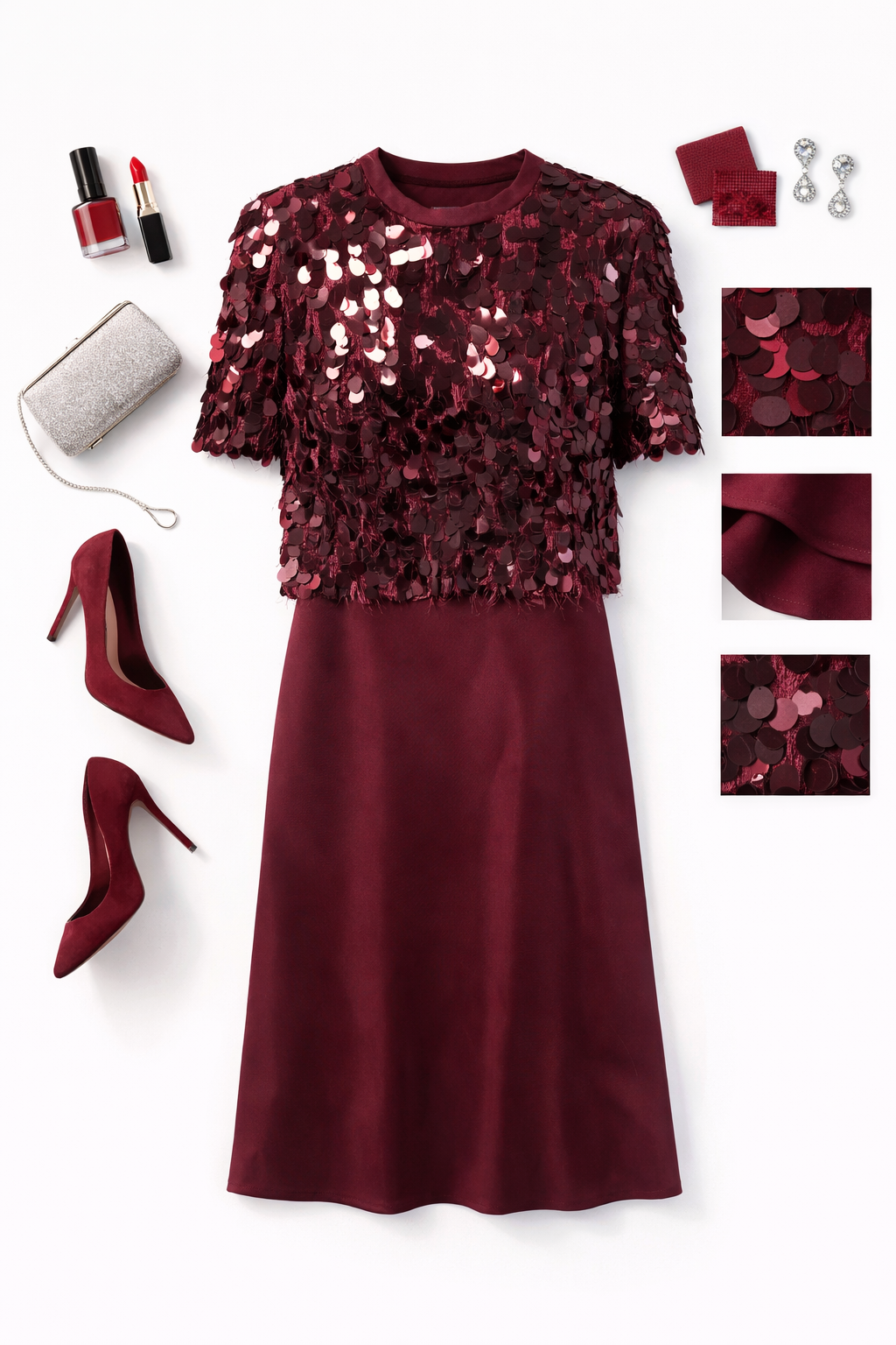 Elegantno bordo slip krilo